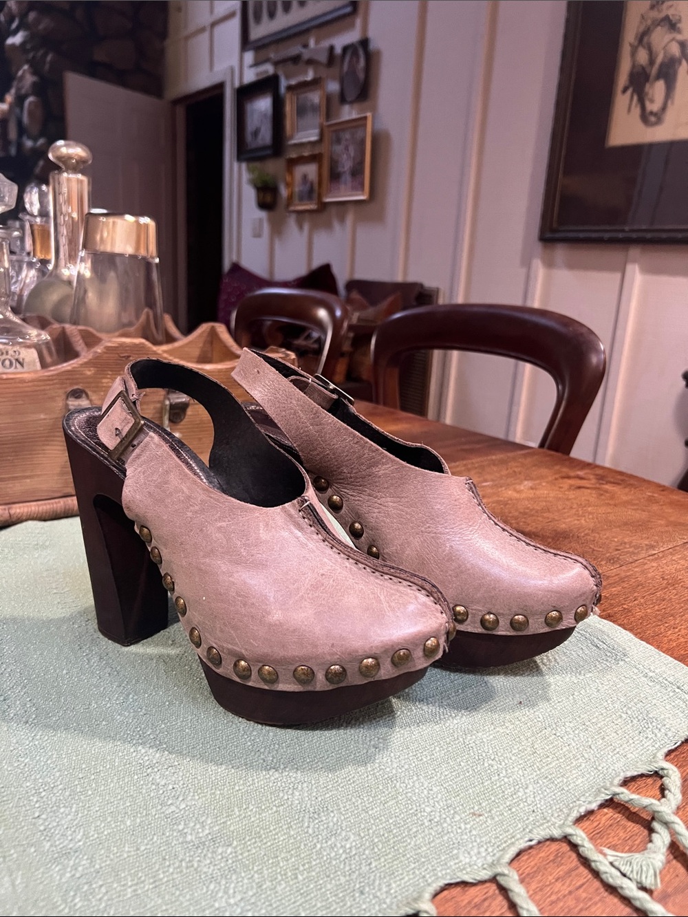 Charles David Picchio Slingback Clogs